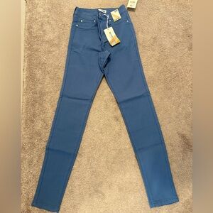 YMI hyperstretch pants in Electric Blue